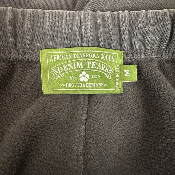 Denim Tears Sweatpants Men’s Size Medium black